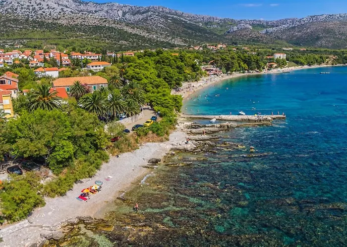 Apartman In With Sea View, Balcony, Air Conditioning, Wifi