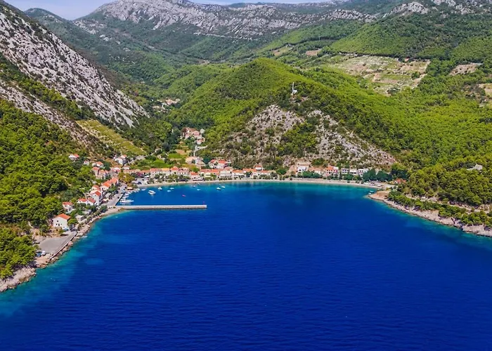 In With Sea View, Balcony, Air Conditioning, Wifi Apartman Orebić